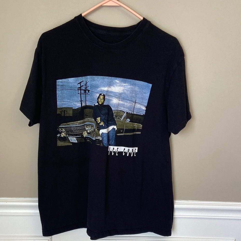 Men’s‎ Ice Cube Black Graphic T-Shirt - Size Large